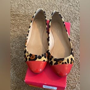 Kate Spade Leopard Flats ♠️